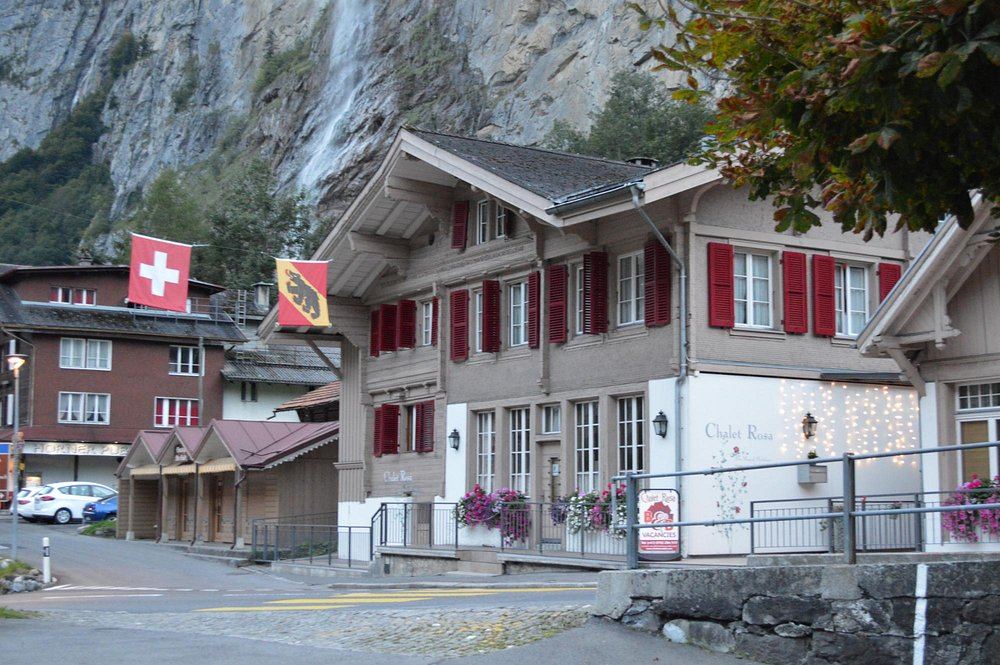 Valley view near the chalet